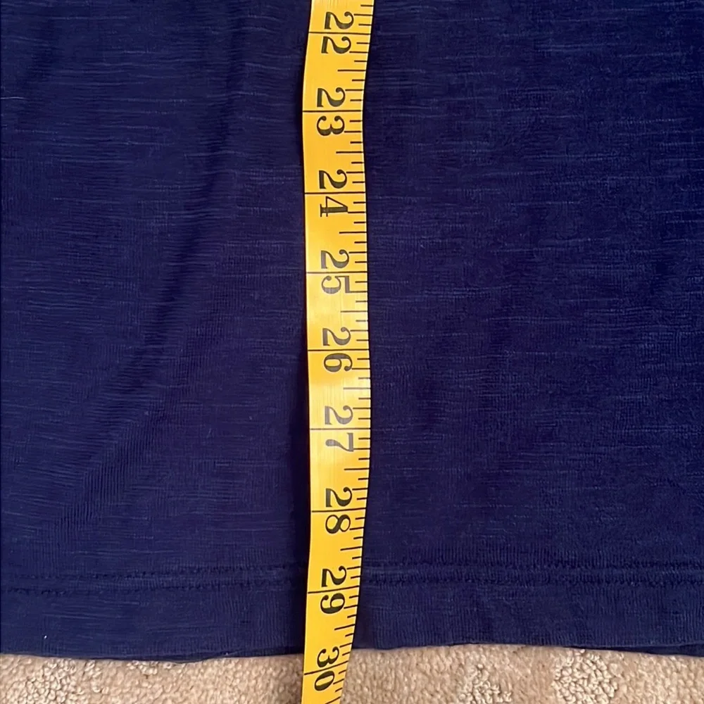 Banana Republic Men’s Long Sleeve Blue Henley, XL